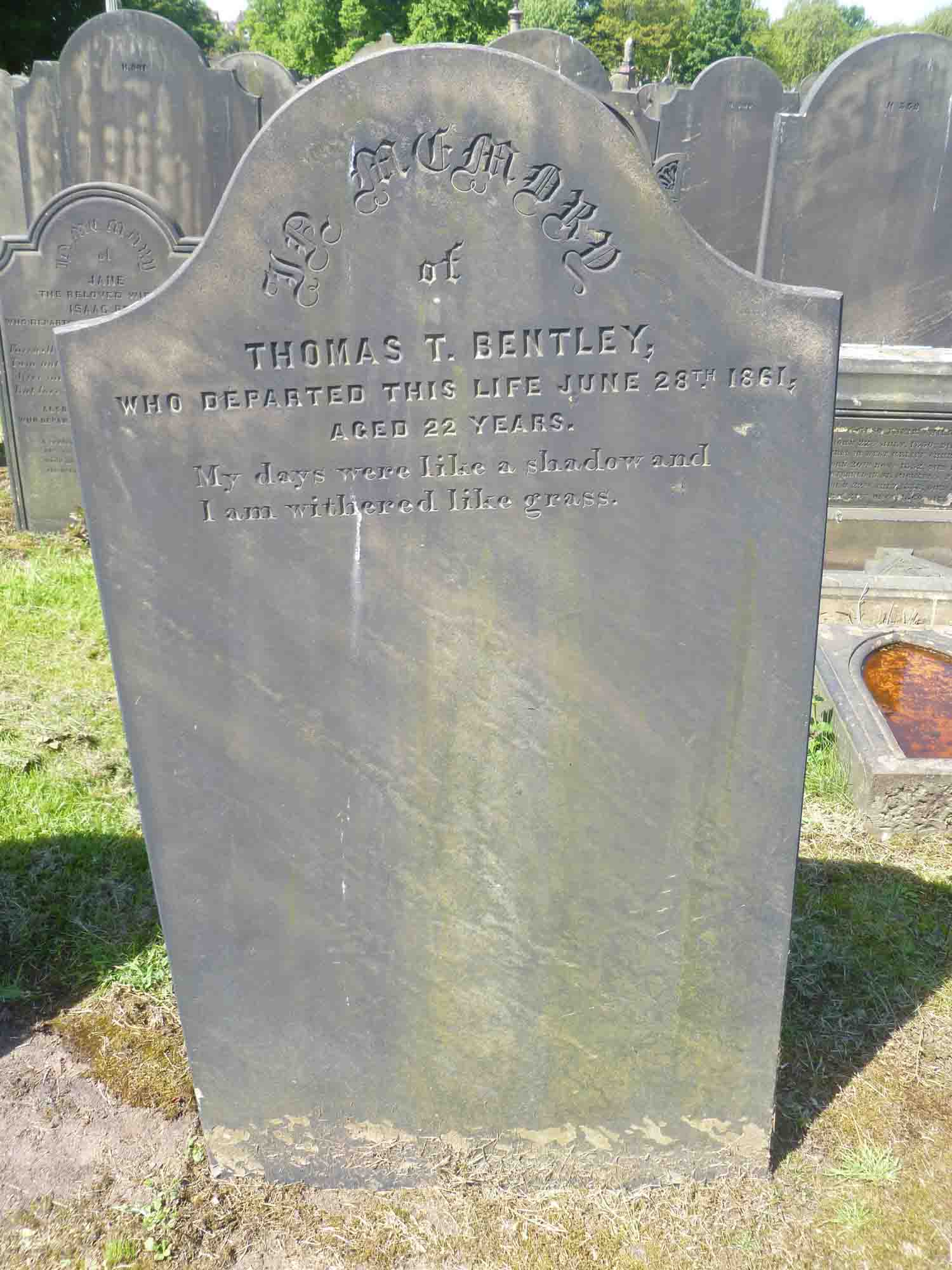 Bentley, Thomas T (H Left 258)